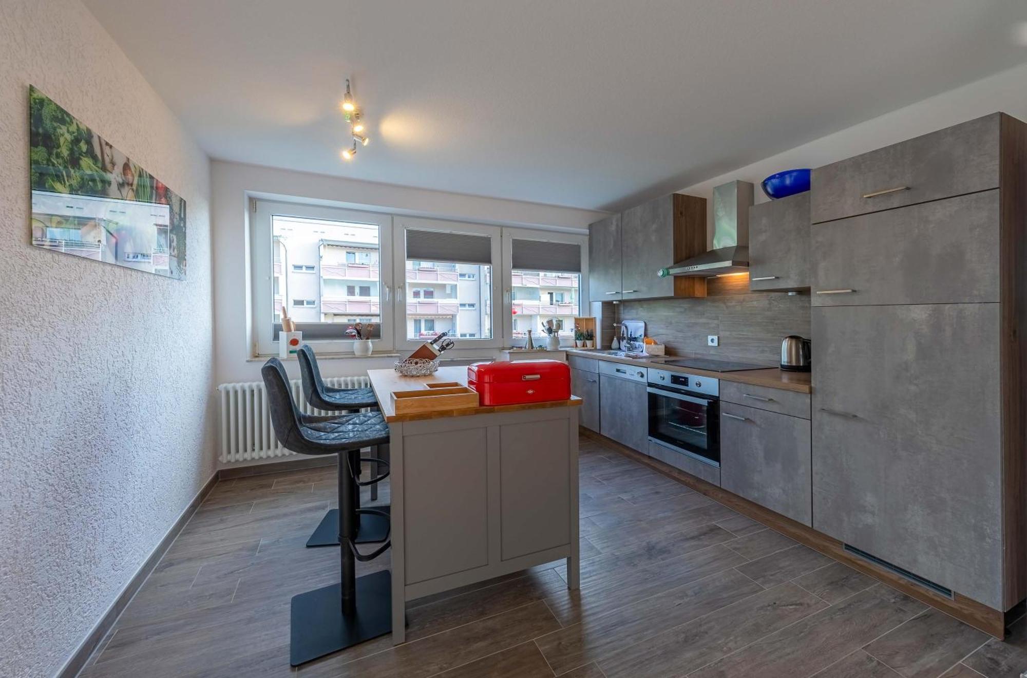 Ferienwohnung Weitblick In Waren Waren  Exterior foto